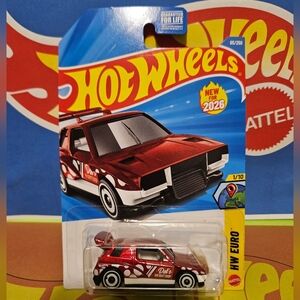 HotWheels Drift Box Red & White Drift Car